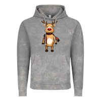 Cloud Rock cute reindeer Vintage Hoodie - RanaPortraitStore