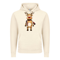 Vintage Artic cute reindeer Vintage Hoodie - RanaPortraitStore