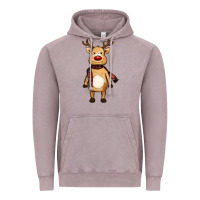 Vintage Zinc cute reindeer Vintage Hoodie - RanaPortraitStore