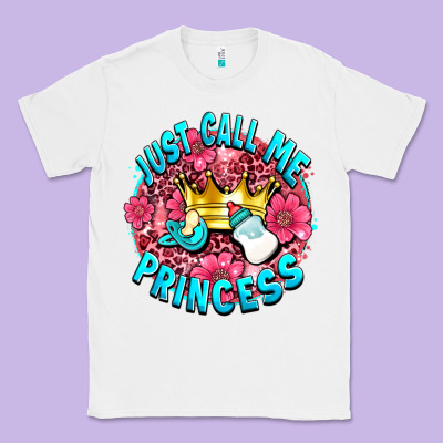 Just Call Me Princess Classic Tee Designed By Adodesignshop