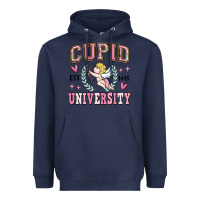 Navy cupid university Heavyweight Hoodie - MaliasSmallBusiness