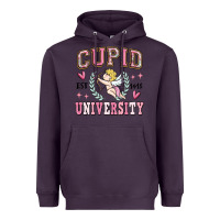 Plum cupid university Heavyweight Hoodie - MaliasSmallBusiness