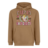 Toasted Coconut cupid university Heavyweight Hoodie - MaliasSmallBusiness
