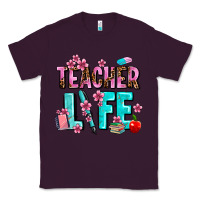 Plum teacher life Classic Tee - AdoDesignShop