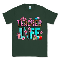 Sports Green teacher life Classic Tee - AdoDesignShop