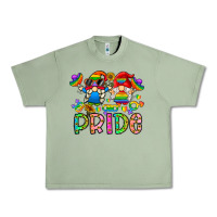 Oil Green pride Urban Heavy Tee - CowhideDigitalArt