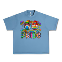 Pebble Blue pride Urban Heavy Tee - CowhideDigitalArt