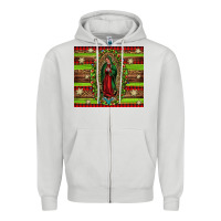 Our Lady Of Guadalupe Christmas Zipper Hoodie | Teevron