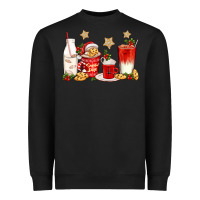 Black santa fuel coffee cups Heavyweight Sweatshirt - texasbilliewilder