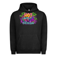 Pigment Black Hot wife summer Urban Hoodie - NancyCooperArtShop