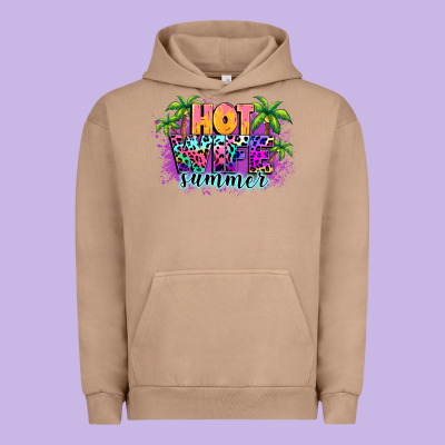 Hot Wife Summer Urban Hoodie Designed By Nancycooperartshop