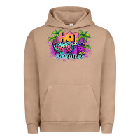 Pigment Burro Hot wife summer Urban Hoodie - NancyCooperArtShop