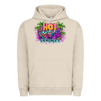 Pigment French Oak Hot wife summer Urban Hoodie - NancyCooperArtShop