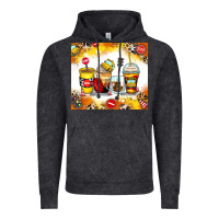 Vintage Black bus driver coffee cups Vintage Hoodie - Zillion Design Studio