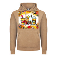 Vintage Coffee bus driver coffee cups Vintage Hoodie - Zillion Design Studio