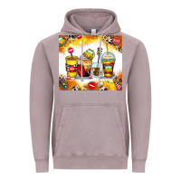 Vintage Zinc bus driver coffee cups Vintage Hoodie - Zillion Design Studio