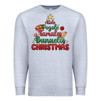 Heather Grey atole pozole mexican christmas Premium Sweatshirt - MaliasSmallBusiness