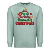 Seafoam atole pozole mexican christmas Premium Sweatshirt - MaliasSmallBusiness