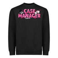 Black breast cancer case manager Heavyweight Sweatshirt - texasbilliewilder