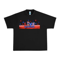 Black love america gnome libbey cup Urban Heavy Tee - HRA Design Shop