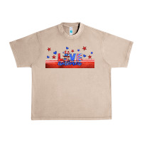 French Oak love america gnome libbey cup Urban Heavy Tee - HRA Design Shop