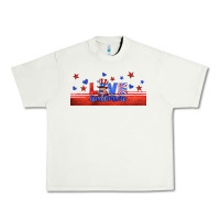 Pistachio love america gnome libbey cup Urban Heavy Tee - HRA Design Shop