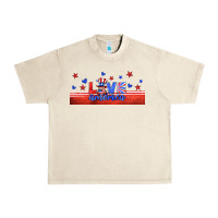Sandshell love america gnome libbey cup Urban Heavy Tee - HRA Design Shop