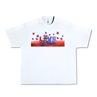 White love america gnome libbey cup Urban Heavy Tee - HRA Design Shop