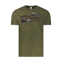 Vintage Olive halloween Vintage Tee - CowhideDigitalArt
