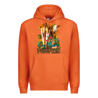 Carrot Hey There Pumpkin Fall Premium Hoodie - LillyAllenDesigns