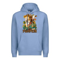 Colony Blue Hey There Pumpkin Fall Premium Hoodie - LillyAllenDesigns