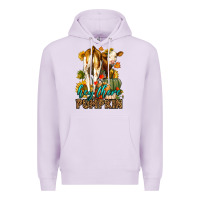 Lilac Hey There Pumpkin Fall Premium Hoodie - LillyAllenDesigns