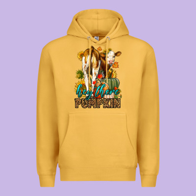 Hey There Pumpkin Fall Premium Hoodie Designed By Lillyallendesigns