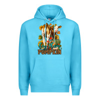 Ocean Blue Hey There Pumpkin Fall Premium Hoodie - LillyAllenDesigns