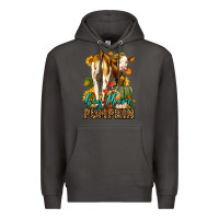 Smoke Hey There Pumpkin Fall Premium Hoodie - LillyAllenDesigns