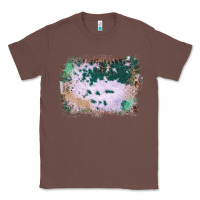 Chestnut Western Green Cowhide Frame Classic Tee - Bettercallsaul