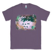 Lavender Western Green Cowhide Frame Classic Tee - Bettercallsaul