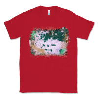 Red Western Green Cowhide Frame Classic Tee - Bettercallsaul