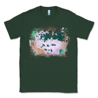 Western Green Cowhide Frame Classic Tee | Teevron