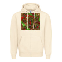 Sandshell our lady of Guadalupe Christmas Zipper Hoodie - Jasminsmagicworld