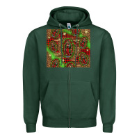 Sports Green our lady of Guadalupe Christmas Zipper Hoodie - Jasminsmagicworld