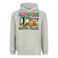 Moon Dust camping is my happy place Heavyweight Hoodie - MaliasSmallBusiness