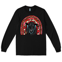 Black valentines black angus  rainbow Long Sleeve Tee - JahusDesignShop