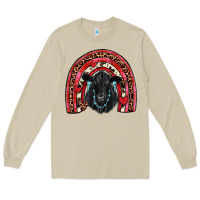 Mushroom valentines black angus  rainbow Long Sleeve Tee - JahusDesignShop