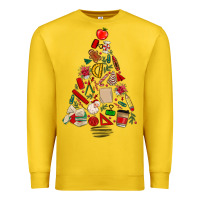 Lemon teacher christmas tree Premium Sweatshirt - MaliasSmallBusiness