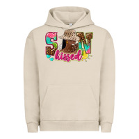 Pigment French Oak Afro woman with sunkissed Urban Hoodie - NancyCooperArtShop