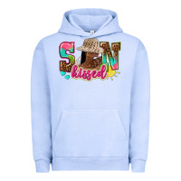 Pigment Grape Ice Afro woman with sunkissed Urban Hoodie - NancyCooperArtShop