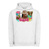 Pigment Lunar Rock Afro woman with sunkissed Urban Hoodie - NancyCooperArtShop
