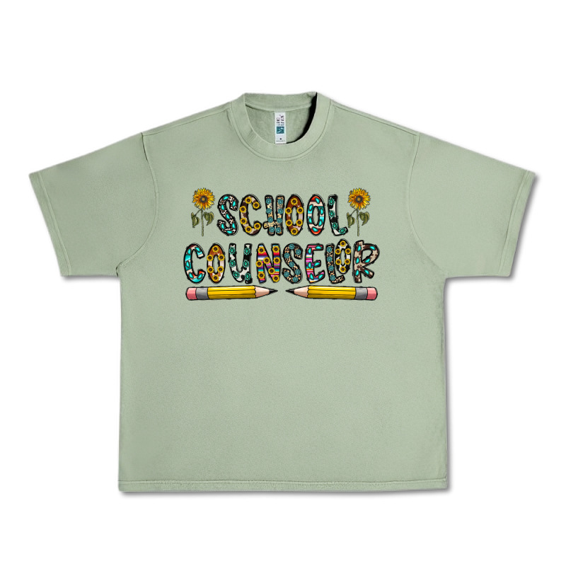 School Counselor Urban Heavy Tee by CowhideDigitalArt | Teevron