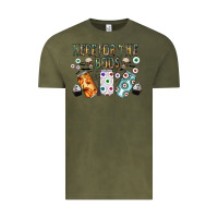 Vintage Olive here for the boos Vintage Tee - CowhideDigitalArt